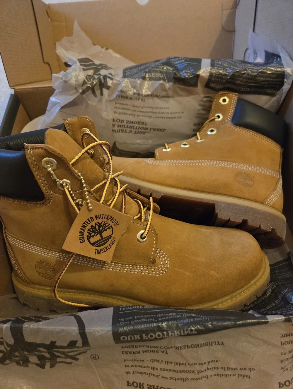 Timberland Women's Classic Waterproof Work Boots - Wheat
